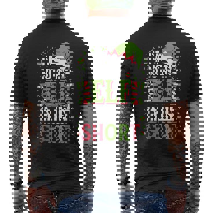 Je Neuis Pas Un Elfe Jeuis Juste Court Joyeux Noël Elfe T-shirt imprimé au dos