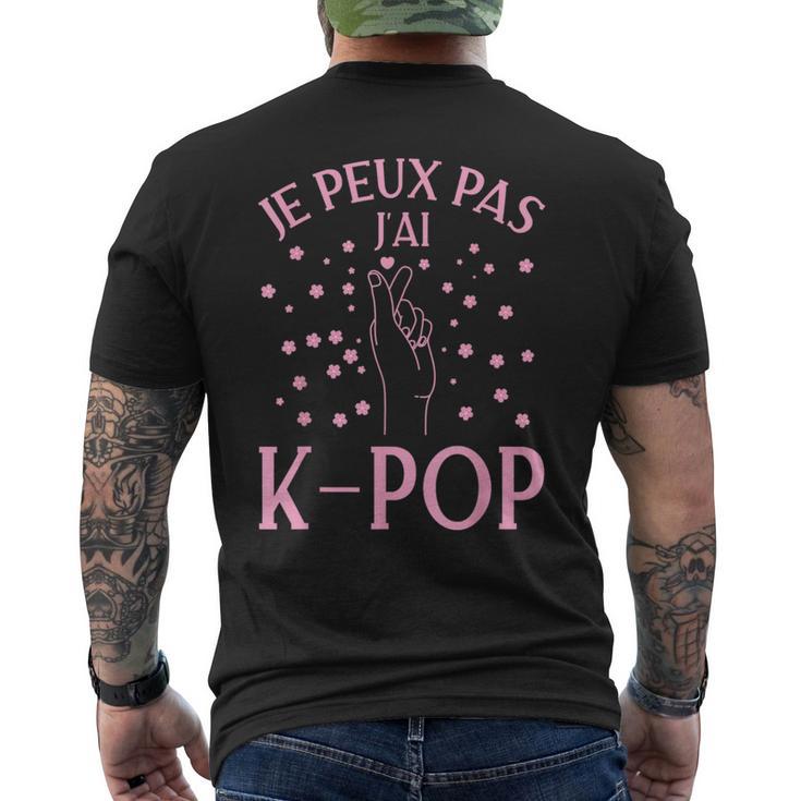 Je Peux Pas J'ai K-Pop Coréen T-shirt imprimé au dos