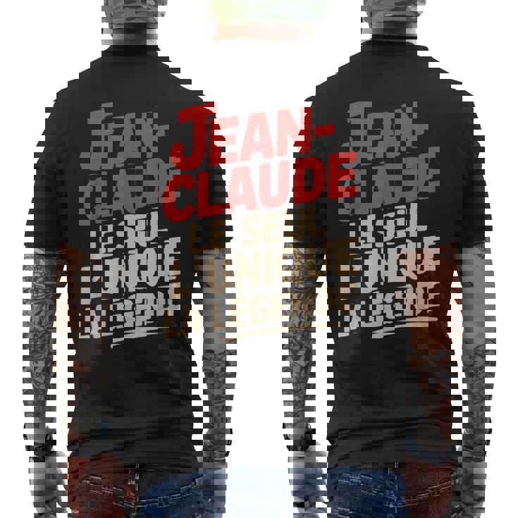Jean Claude Homme Humour Idée Cadeau Humoristique Drôle T-shirt imprimé au dos
