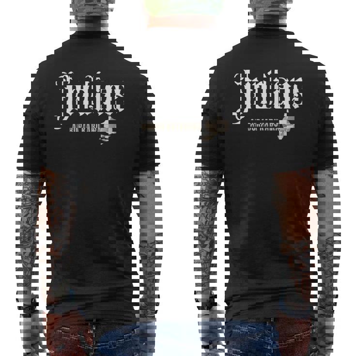 Jirolians 二郎 面白い ラーメン二郎 ニンニク ジロリアン ラオタ にんにく らーめん二郎 アブラカタブラ メンズTシャツ バックプリント