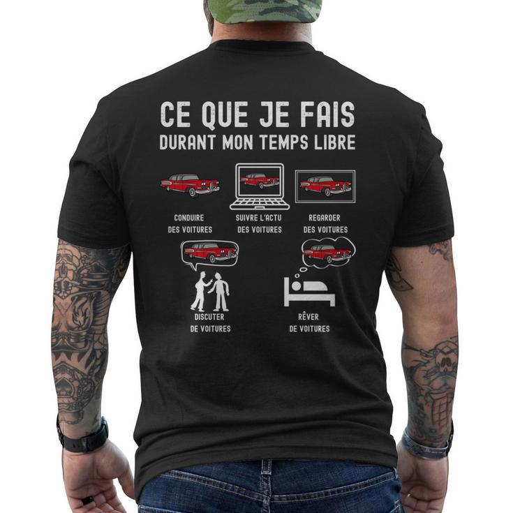 J'peux Pas J'aioiture Homme Passionoiture Humour Cadeau Manche Longue T-shirt imprimé au dos