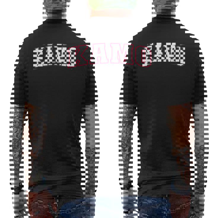 Kamo Japan Nihon 日本 加茂 Kamo メンズTシャツ バックプリント