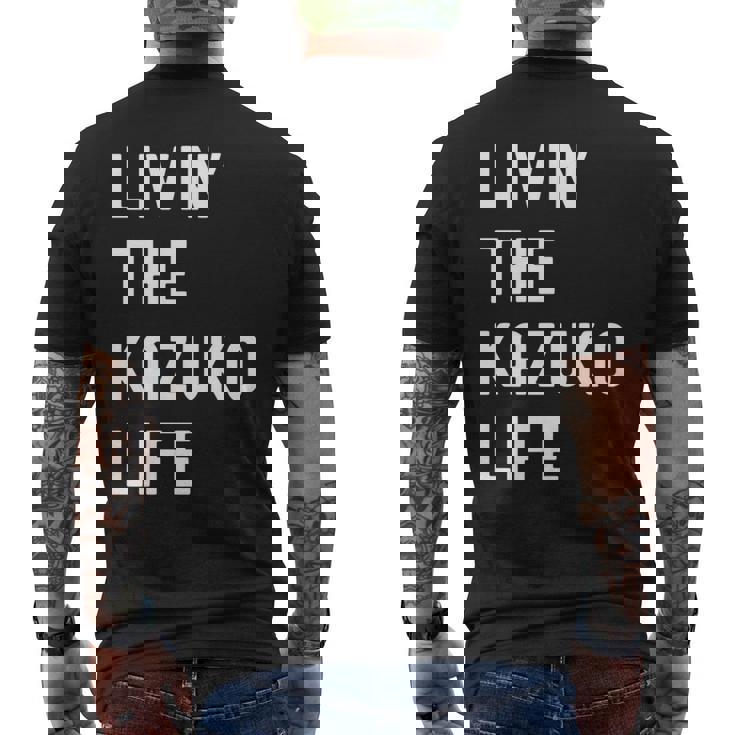 Kazuko の人生を生きている Kazuko 長袖tシャツ メンズTシャツ バックプリント