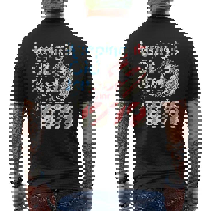 Keep It Oldchoolince 1979 Year Crate Ofinyl Records メンズTシャツ バックプリント