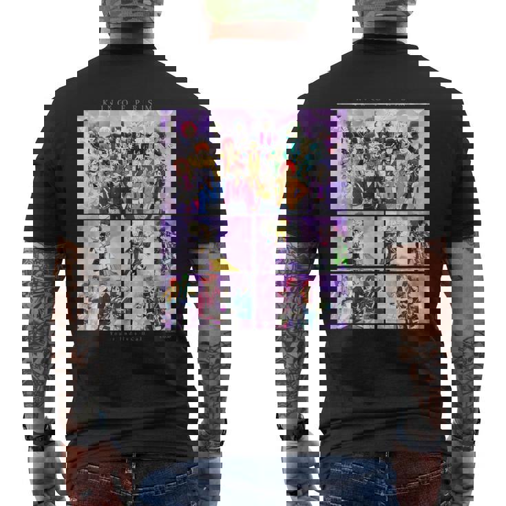 King Of Prism-Your Endless Call- 場面写ハグ メンズTシャツ バックプリント