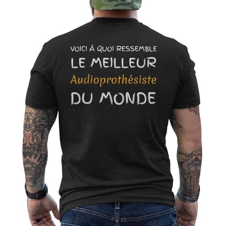 Le Meilleur Audioprothésiste T-shirt imprimé au dos