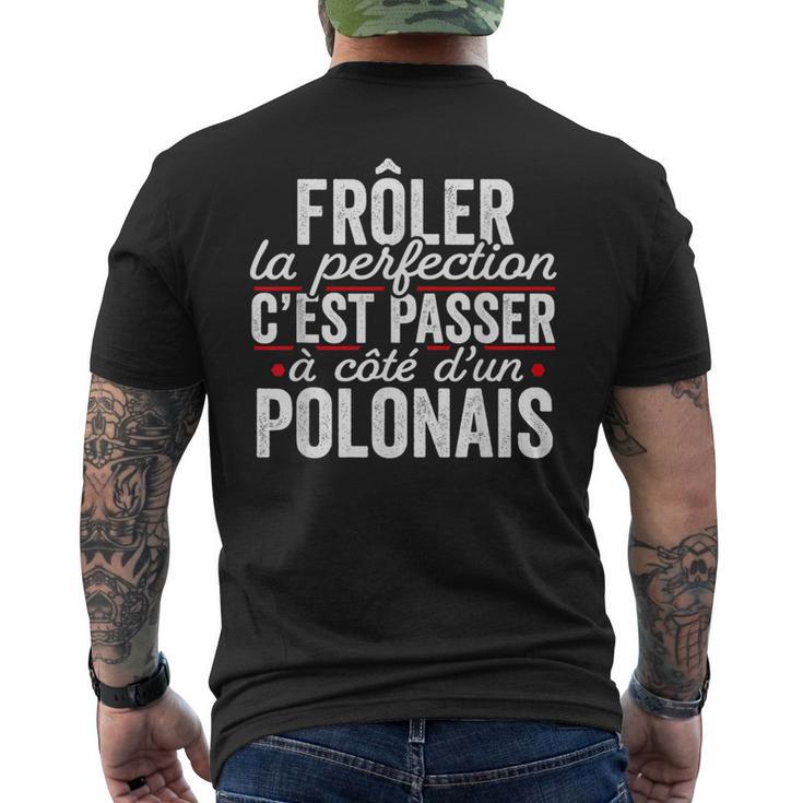 Le Polonais Parfait Cadeau Humour Pologne T-shirt imprimé au dos