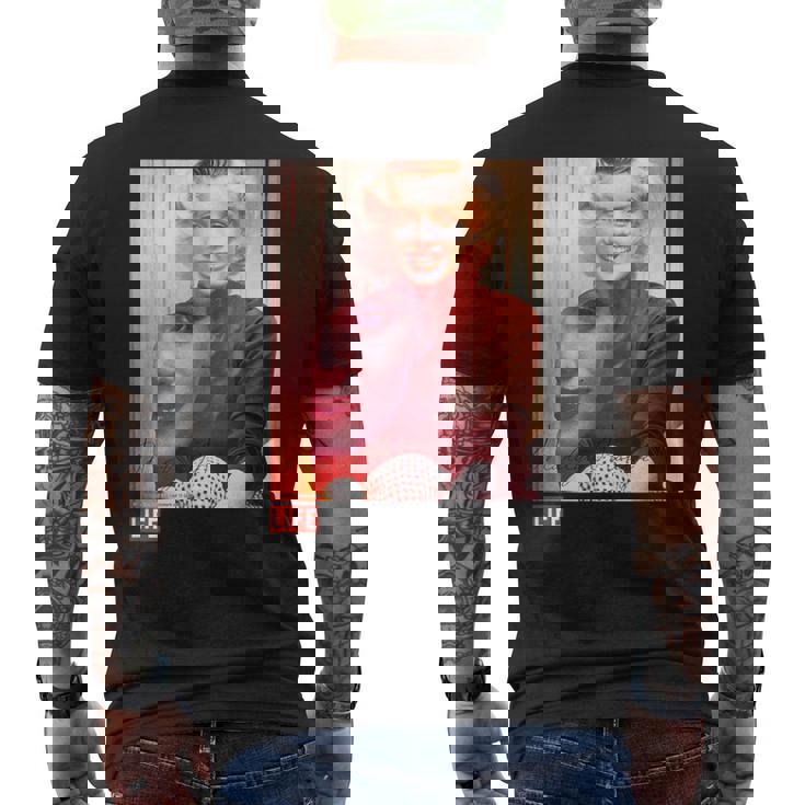 Life Picture Collection マリリン モンロー5 メンズTシャツ バックプリント