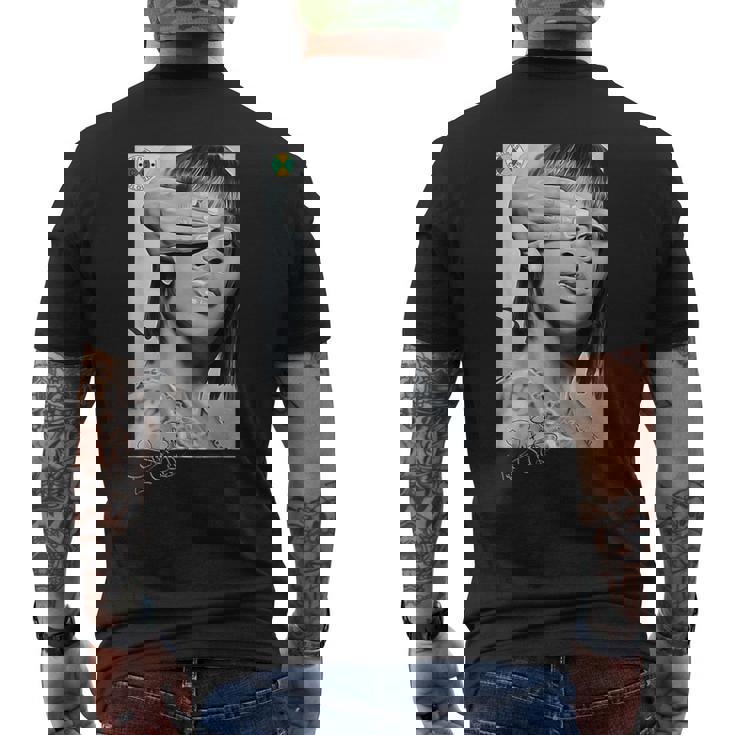 Lisa Left Eye Lopes Legacy メンズTシャツ バックプリント