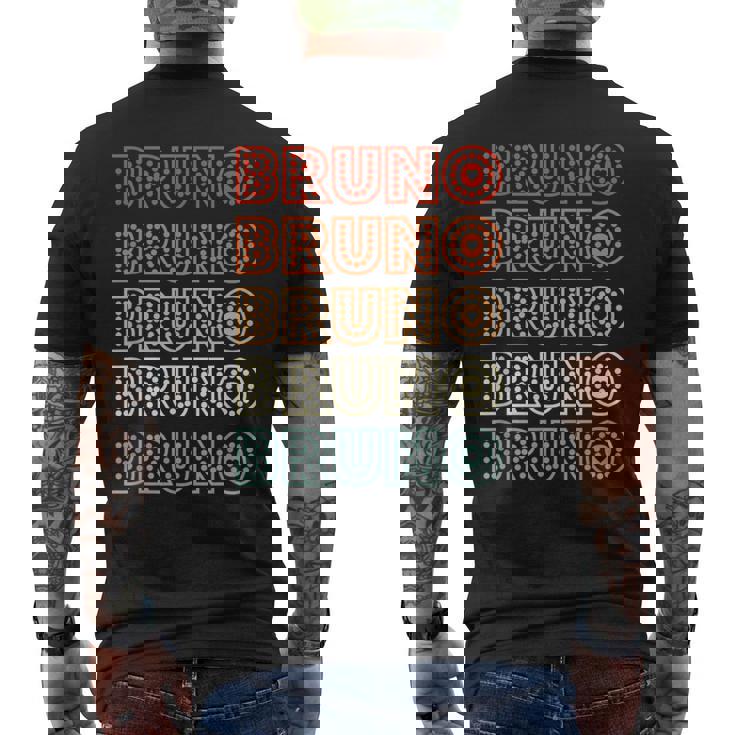 Love Heart Bruno Retrotyle Bruno Lover Heart メンズTシャツ バックプリント