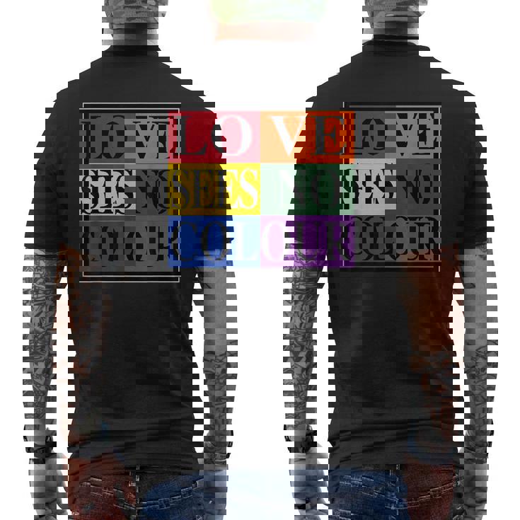 Loveees No Color メンズTシャツ バックプリント