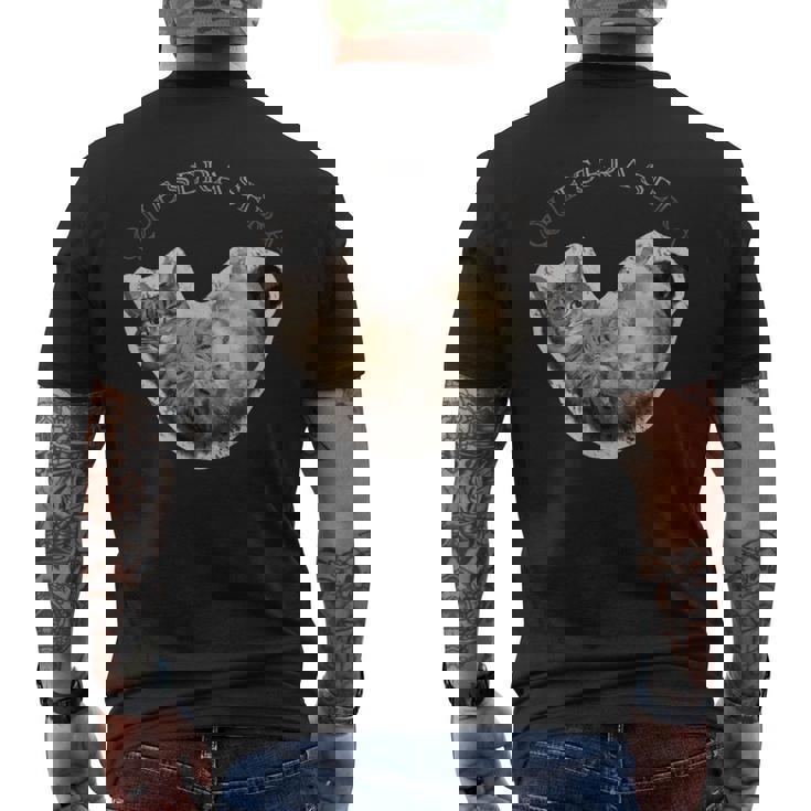 Lying Cat メンズTシャツ バックプリント