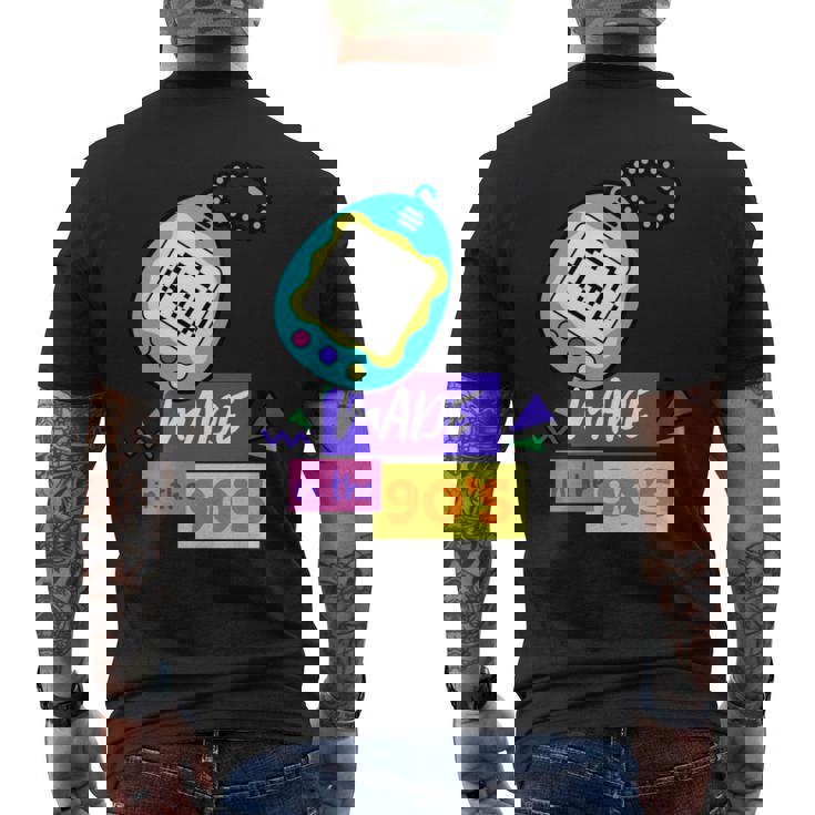 Made In The 90S 懐かしいたまごっちtシャツ 長袖tシャツ メンズTシャツ バックプリント