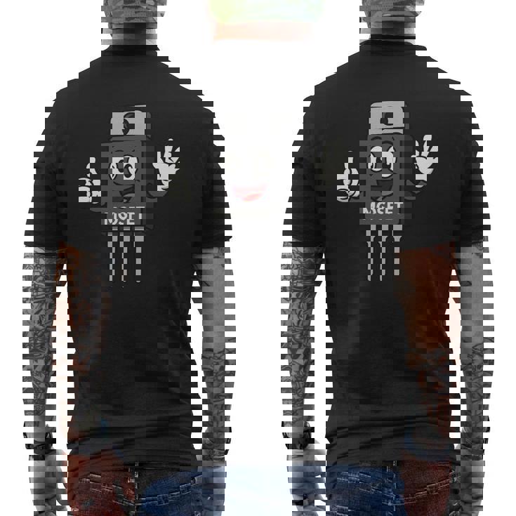 Mosfet 金属酸化物半導体 電界効果トランジスタ 長袖tシャツ メンズTシャツ バックプリント