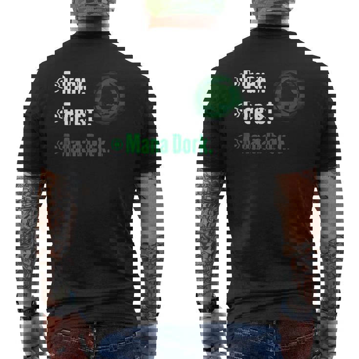 Mtg マナドークmana Dork メンズTシャツ バックプリント