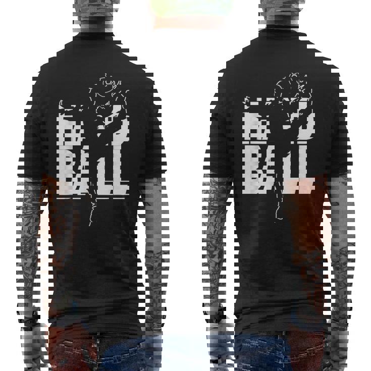 My Only Goal Is Totop Yours ハンドボール ゴールキーパー メンズTシャツ バックプリント