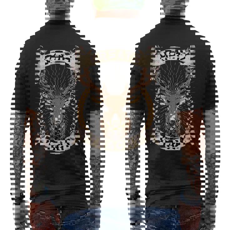 Oktoberfest Ersatz Tracht Lederhose Herbstfest Trachten T-Shirt mit Rückendruck