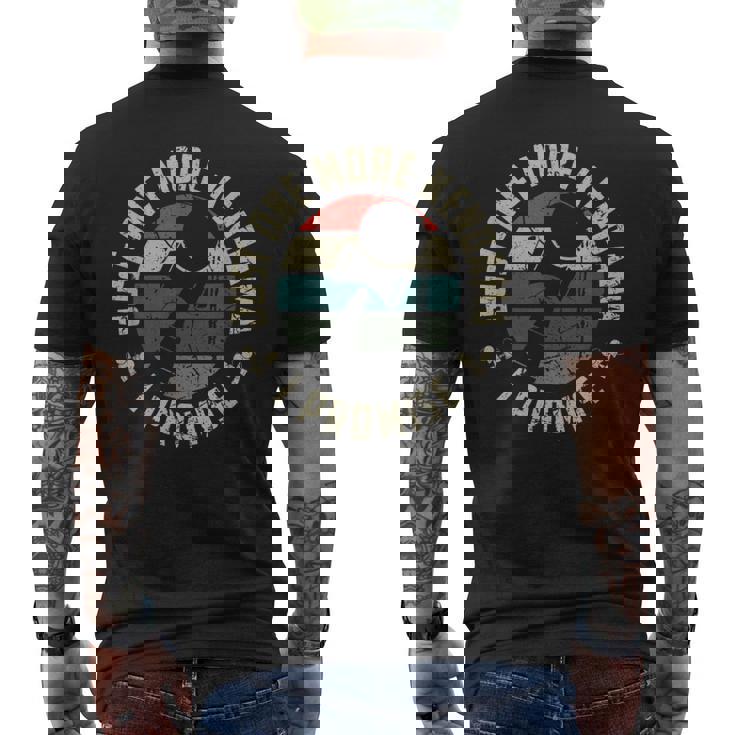 One More けん玉 約束 けん玉の精神 メンズTシャツ バックプリント