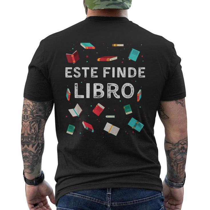Para Lectores Lectura Libro Leer Camiseta Hombre Estampado Espalda