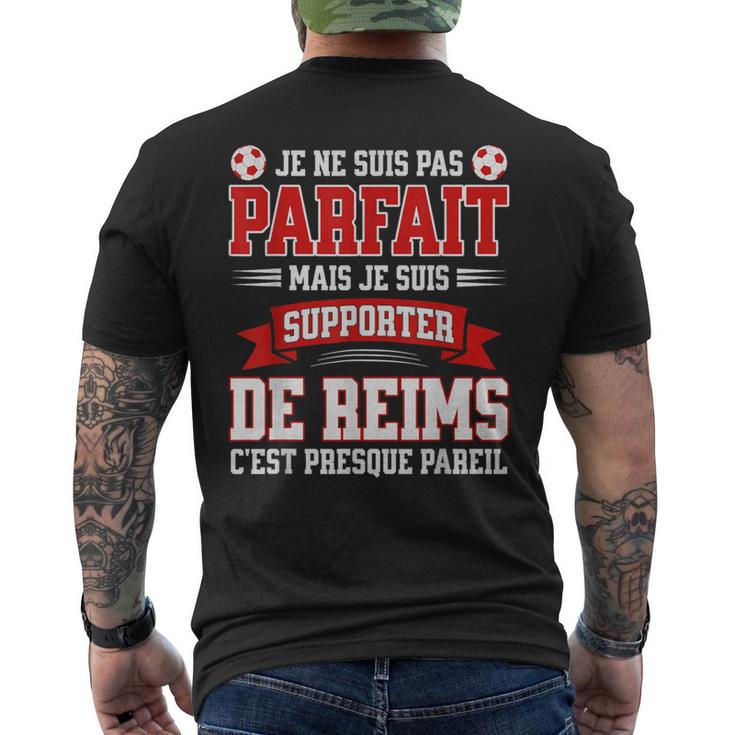 Pas Parfaitupporter Foot Humour Reims Football Rémois T-shirt imprimé au dos