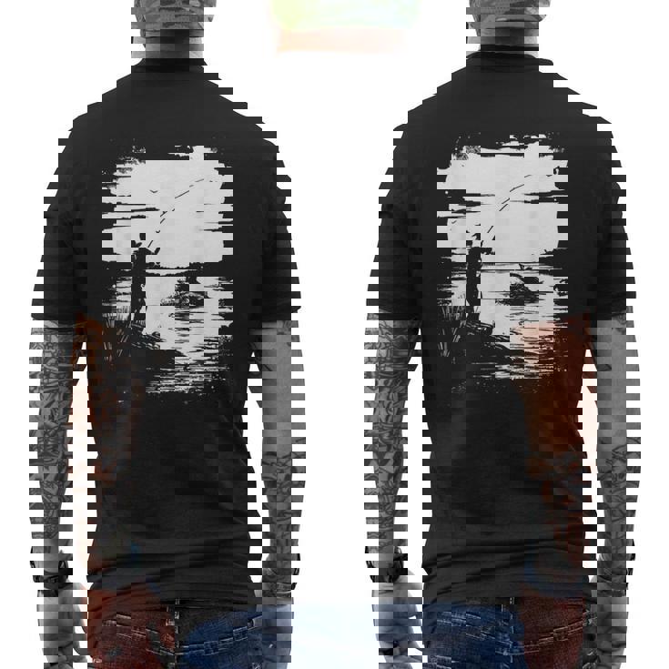 Pêche Graphic Angler T-shirt imprimé au dos