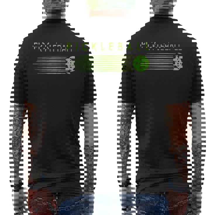 Pickleball Player Pickleballtylish Paddleball Lover メンズTシャツ バックプリント