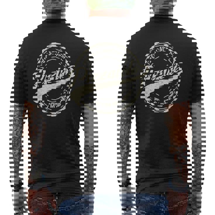 Pizzaiolo Más Genial Del Mundo Pizzaiolo Camiseta Hombre Estampado Espalda