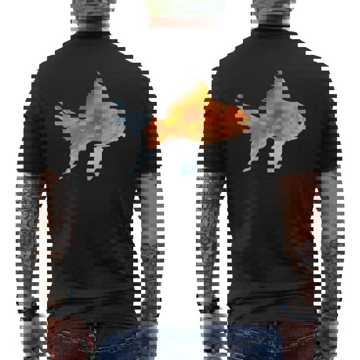 Poissons Rouges D'aquarium T-shirt imprimé au dos