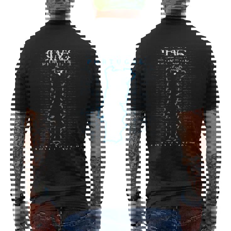 Portugal Chaves Camiseta Hombre Estampado Espalda