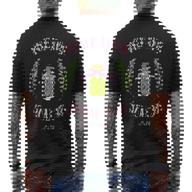 Pot Esthétique Pour Amateurs De Cornichons T-shirt imprimé au dos