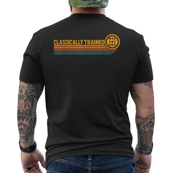Classically Chained Retro Stick Driver Classically Trained Manual Transmission T-Shirt ...