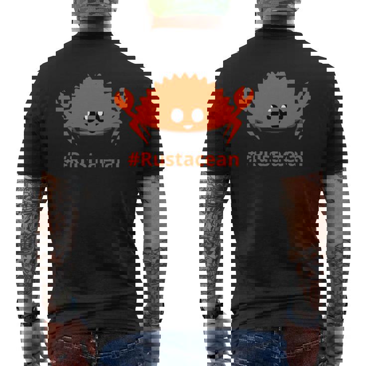 Rustプログラミング言語tシャツ – システムプログラマー開発者 長袖tシャツ メンズTシャツ バックプリント