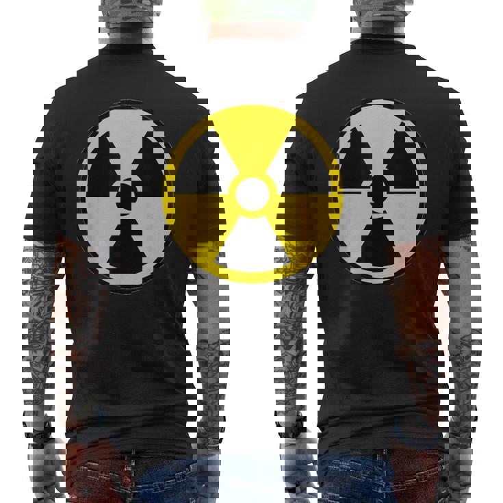 Símbolo De Peligro De Radiación Biohazard Nuclear Camiseta Hombre Estampado Espalda