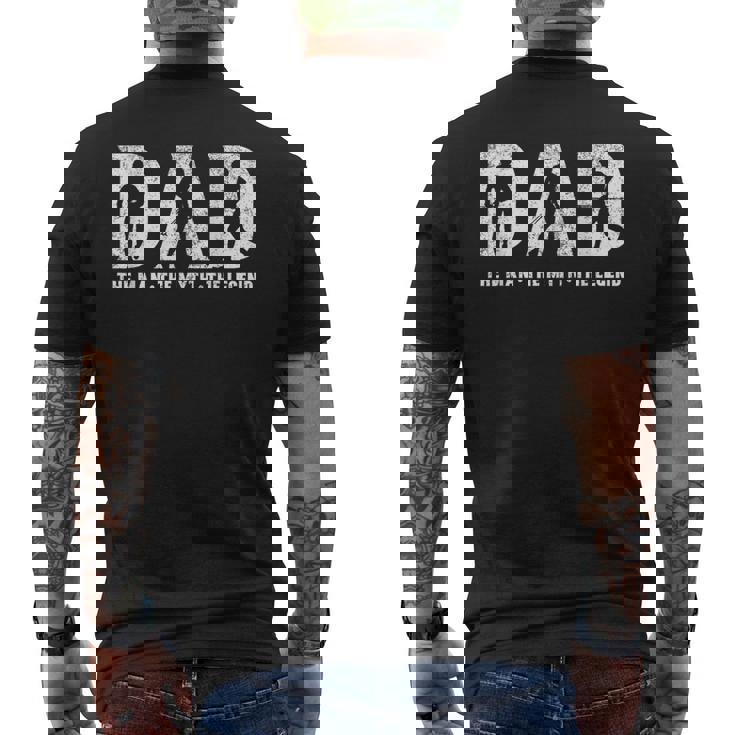 Skyrunning Dad The Man The Myth The Legend Father's Day Men's Back Print T-Shirt