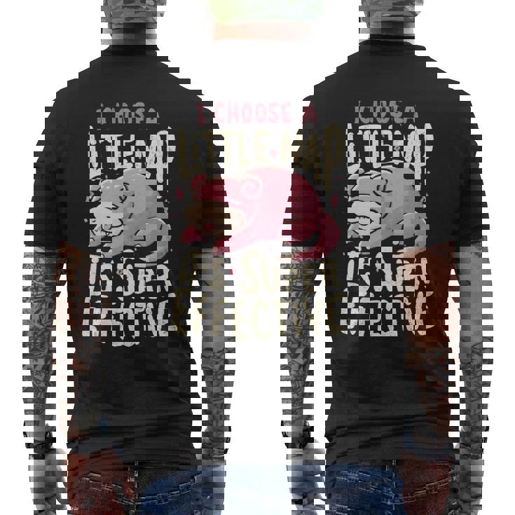 Slowpoke I Choose A Little Nap It'super Effect 長袖tシャツ メンズTシャツ バックプリント