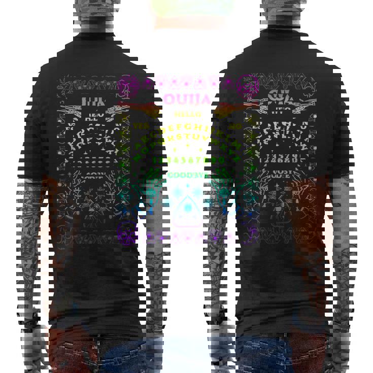 Spirit Ouija Board Pastel Goth Witchcraft Witch Wicca Spirit Men's T-shirt Back Print