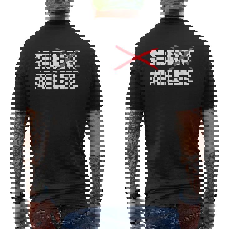 Stud Athlete College Stud Athlete Men's T-shirt Back Print