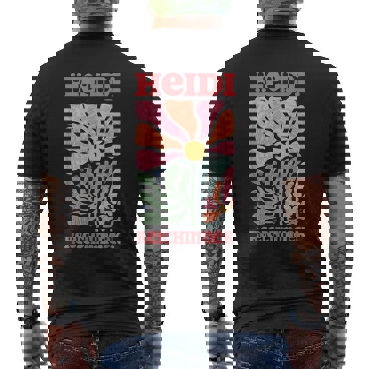 Tax The Rich ファン記事 左 Merch ハイジ・ライチネク メンズTシャツ バックプリント