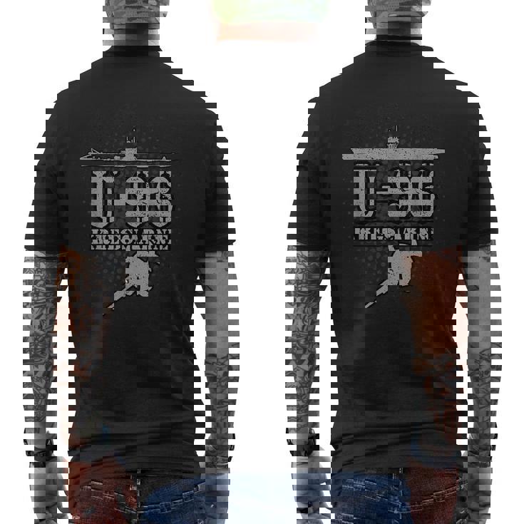 U96 Ww2 ドイツ Uボート メンズTシャツ バックプリント