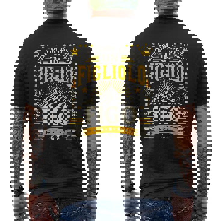 Un Figliolo Figo Regalo Per Figliolo Maschio Primo Figlio T-shirt da uomo con stampa posteriore