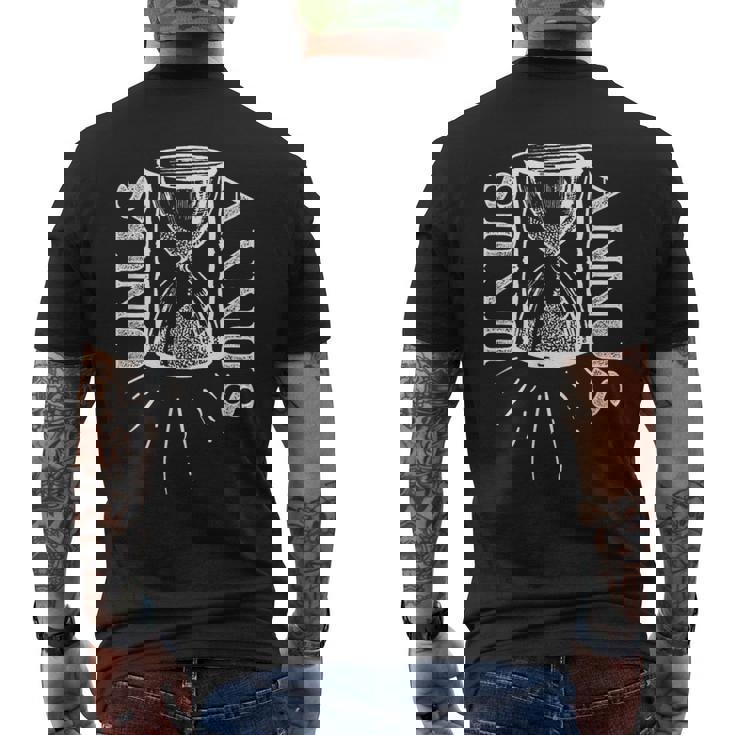 Unus Annus 砂時計 メンズTシャツ バックプリント