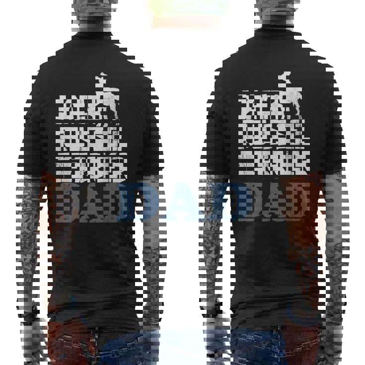 Uomo Jack Russel Terrier Papà T-shirt da uomo con stampa posteriore