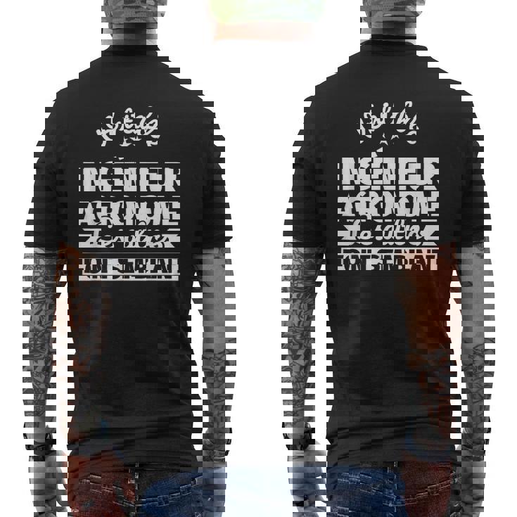 Véritable Ingénieur Agronome Les Autres Fontemblant T-shirt imprimé au dos