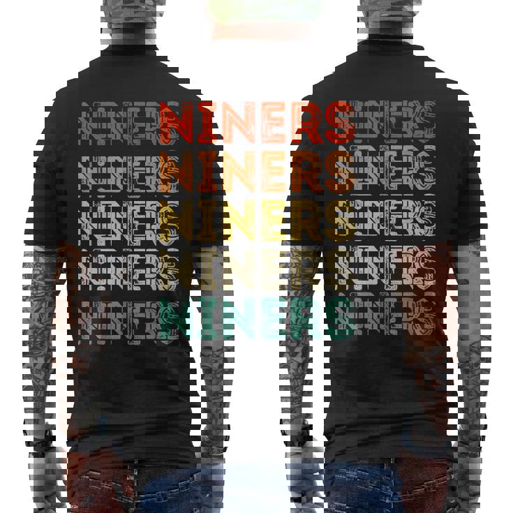 Vintage Retro Niners Retro Style 70S 80S First Name Men's T-shirt Back Print