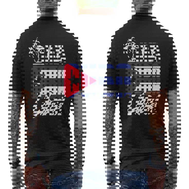 Viva Cuba Libre Cuban Camiseta Hombre Estampado Espalda