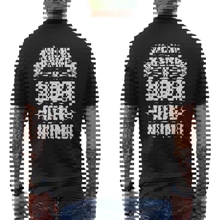 Voici À Quoi Ressemble Unuper Cadre Infirmier Infirmier T-shirt imprimé au dos