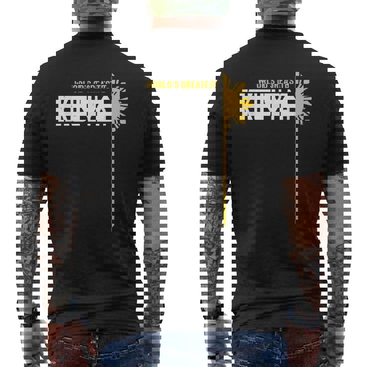 World's Greatest Kuya フィリピンtシャツ メンズTシャツ バックプリント