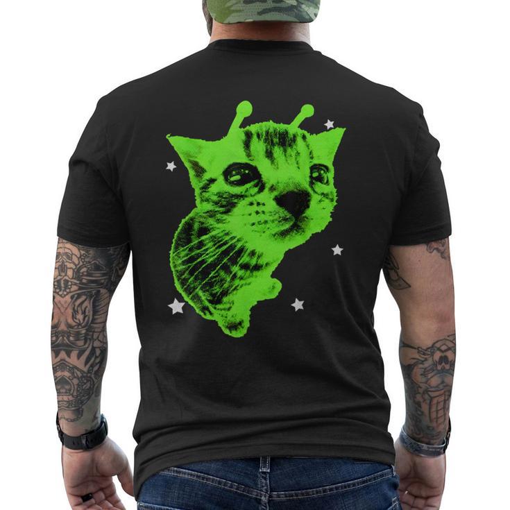 T-shirt Vintage Y2K Aliens In Space – Homme 2XL – Gildan Violet – Space