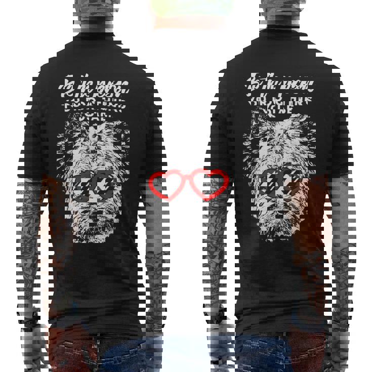 Yorkshire Terrier Edición Deanalentín Camiseta Hombre Estampado Espalda