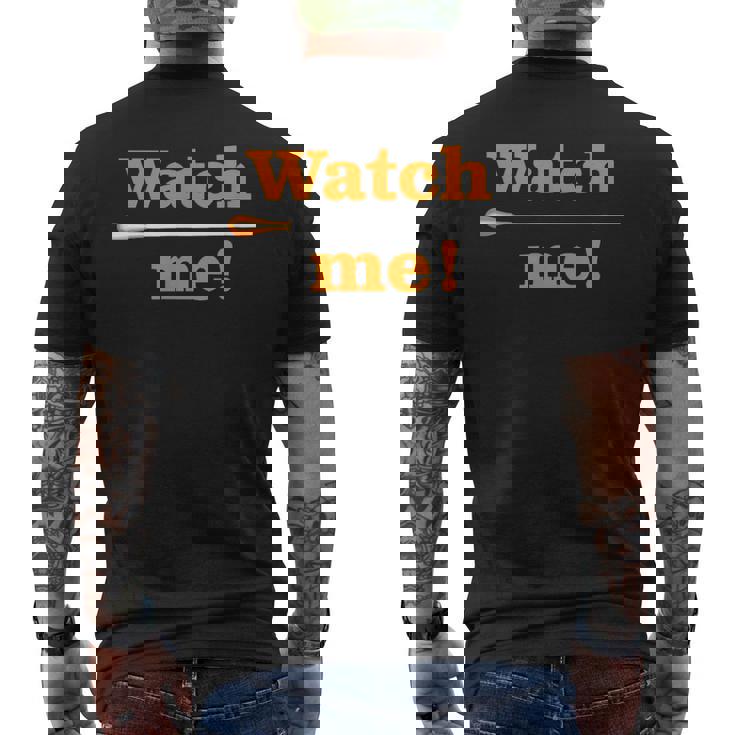 「 Watch Me 」最高の音楽監督に贈られる面白い音楽指揮者のミーム 「 Music Conductor 」 メンズTシャツ バックプリント